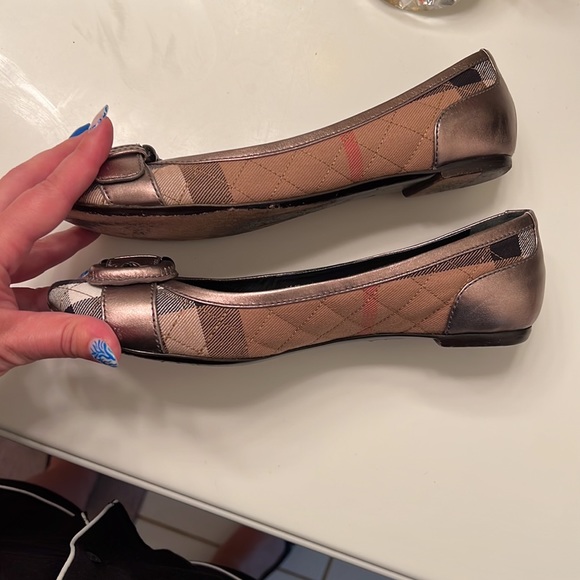 Burberry ballet flats size 38 - Picture 3 of 15